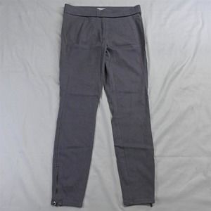 Lou Gray by LOFT Medium Blue Gray Brushed Skinny Pull On‎ Womens Dress Pants
